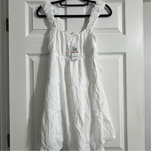NWT Juniors lily rose white summer dress size small